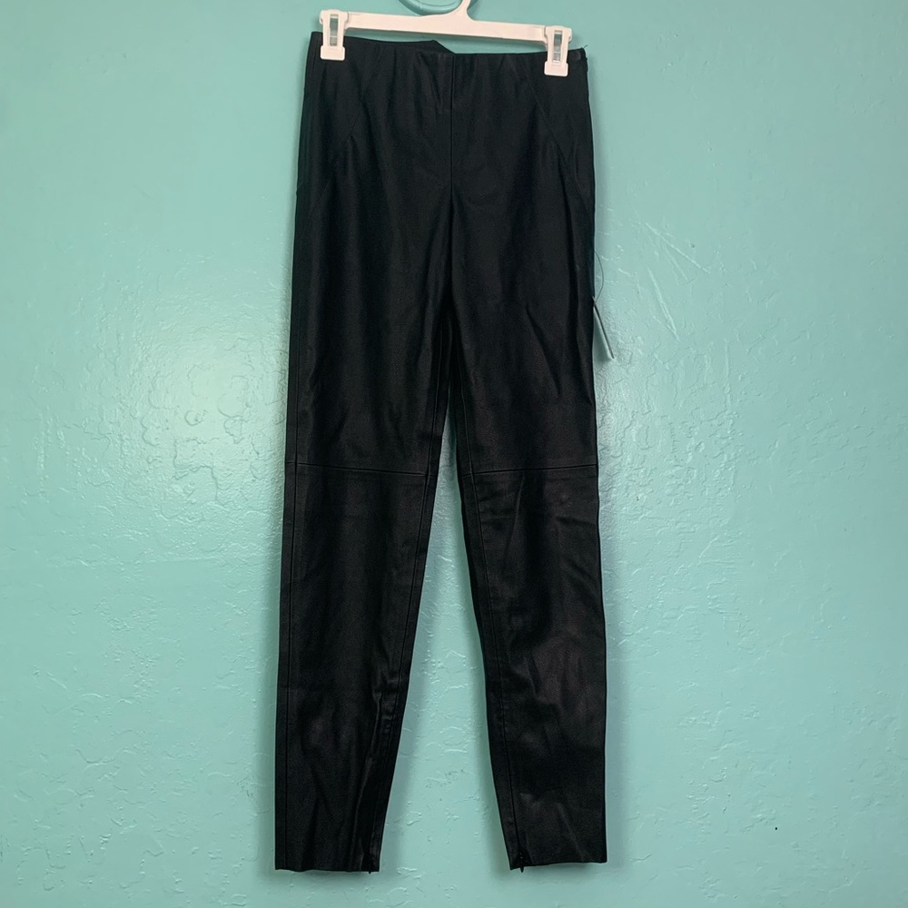 Zara Faux Leather pants Sz S